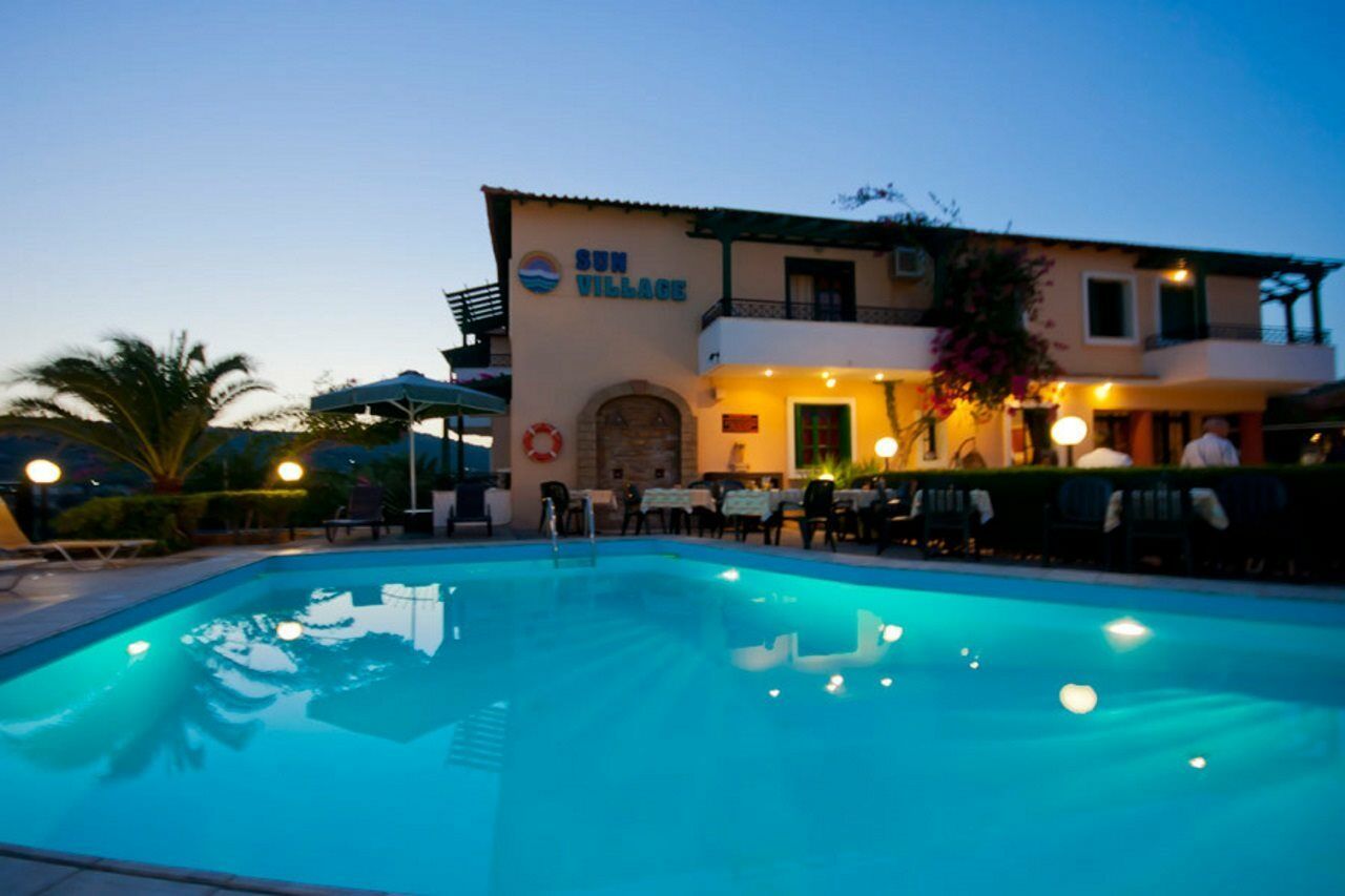 Sun Village Hotel Apartments Megas Limnionas Экстерьер фото